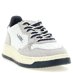 Multicolor Cowhide Athletic Sneakers