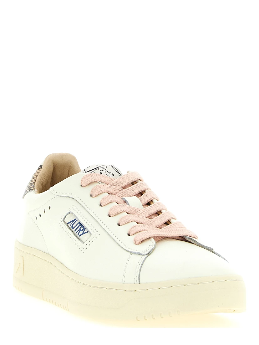 Multicolor Cowhide Low Top Sneakers