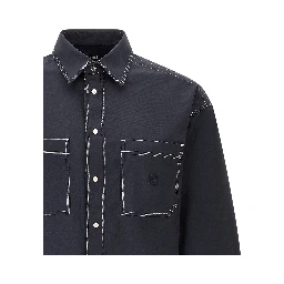 Blue Cotton Blouse