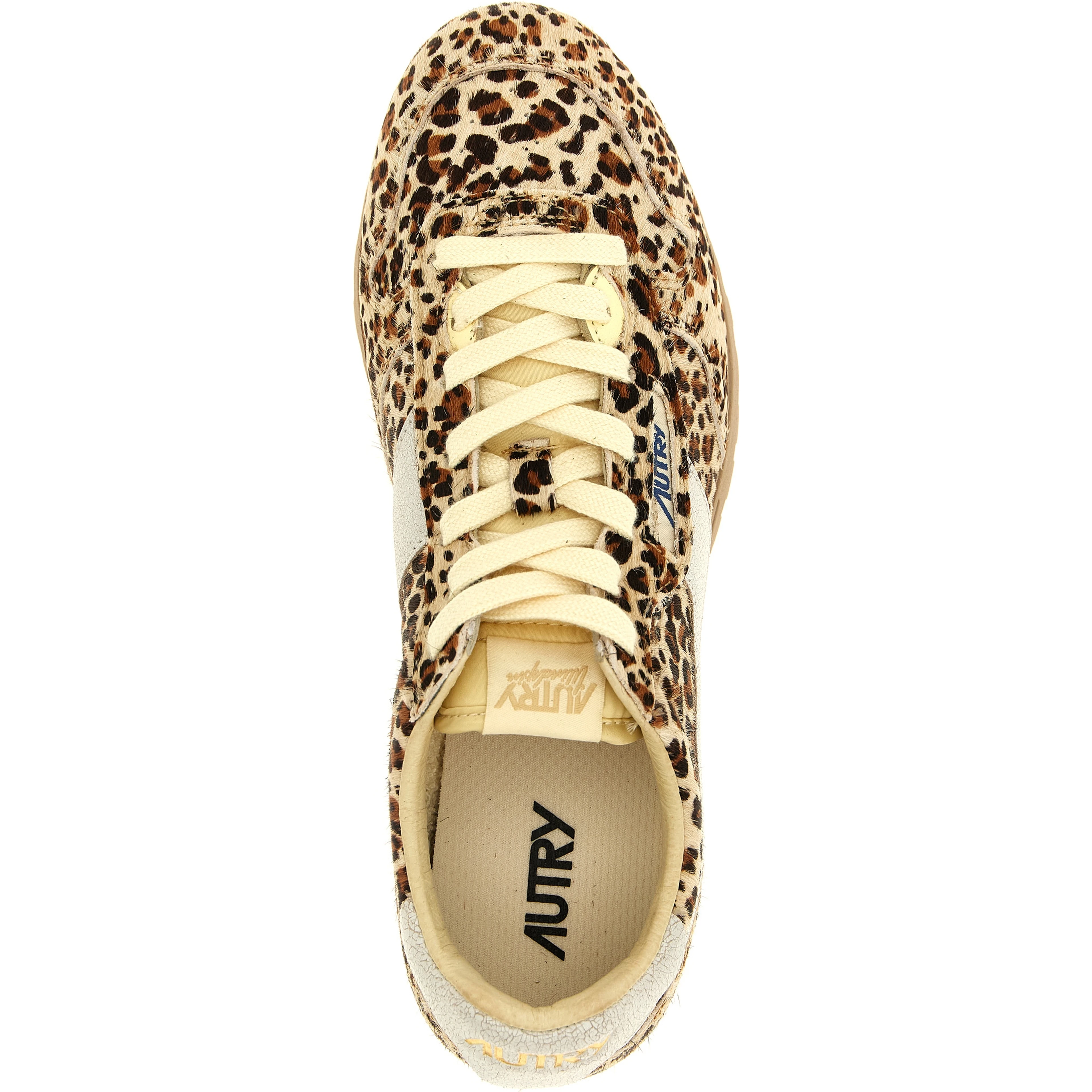 Multicolor Cowhide Low Top Sneakers