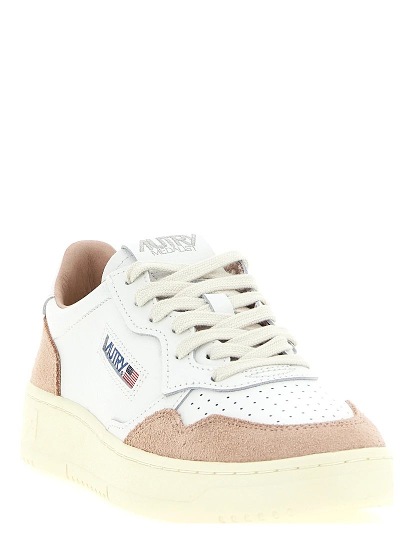 Multicolor Cowhide Low Top Sneakers