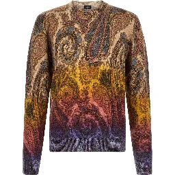 Multicolor Wool Cardigan