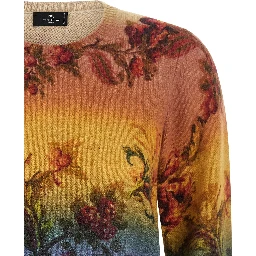 Multicolor Wool Cardigan