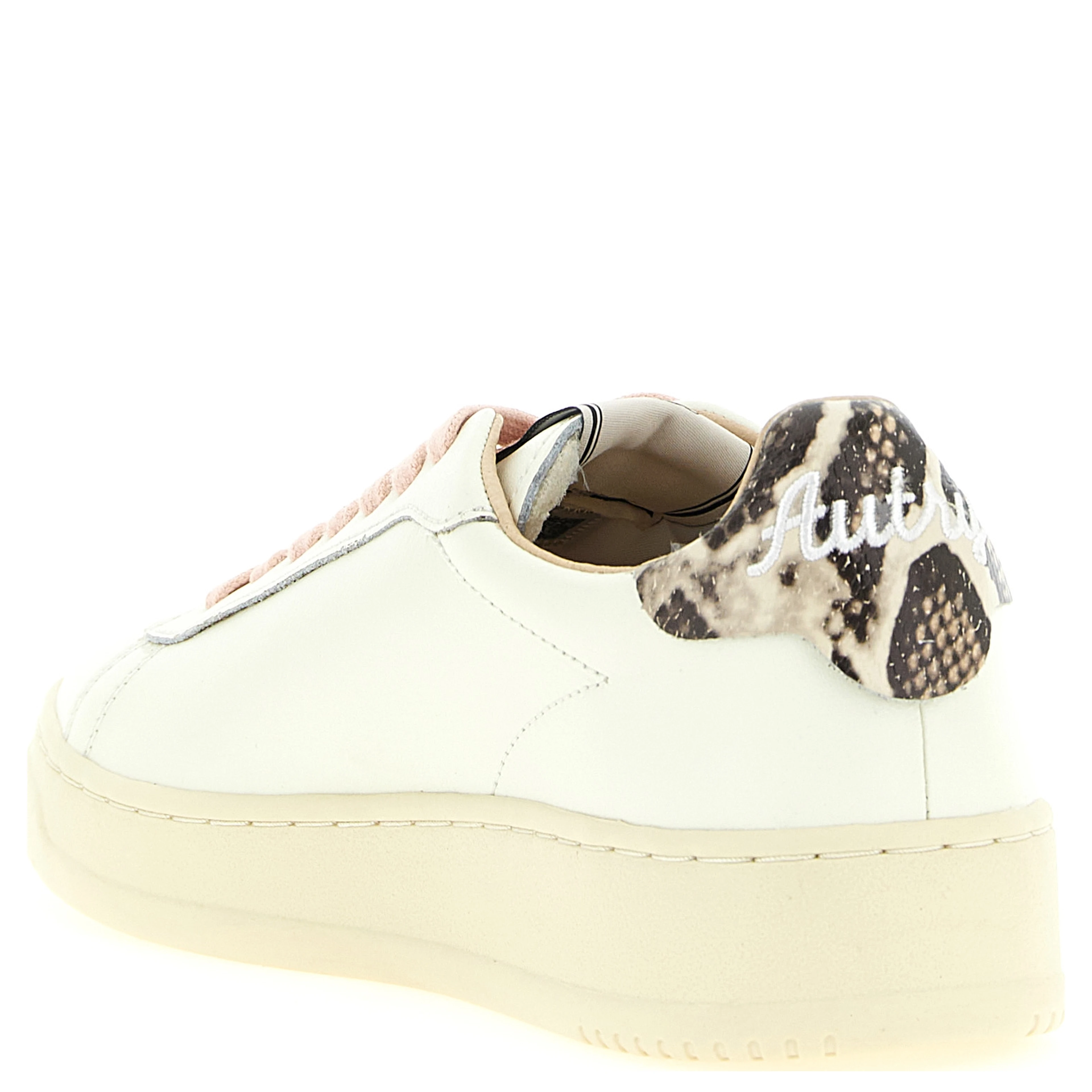 Multicolor Cowhide Low Top Sneakers