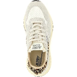 Multicolor Nylon Athletic Sneakers