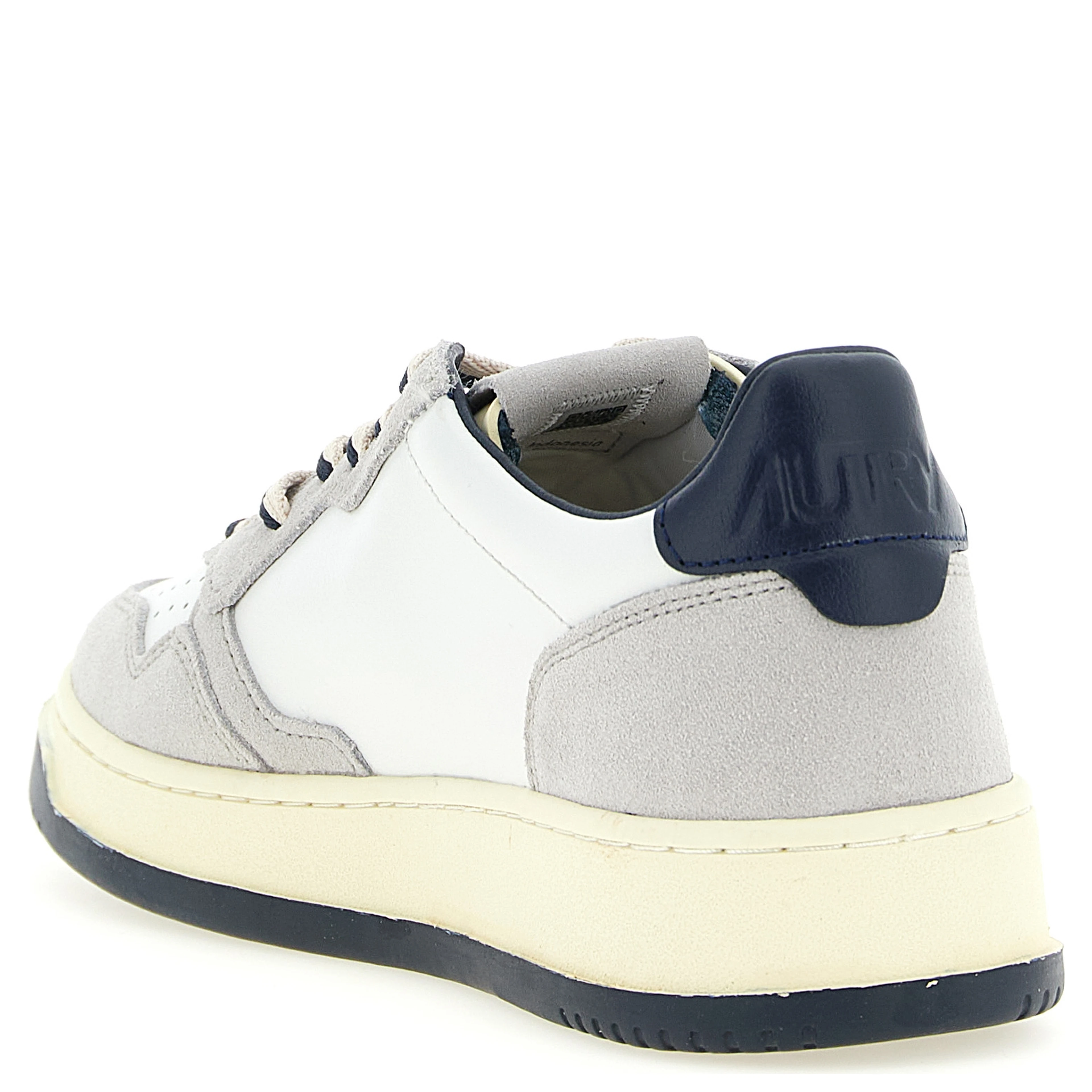 Multicolor Cowhide Athletic Sneakers
