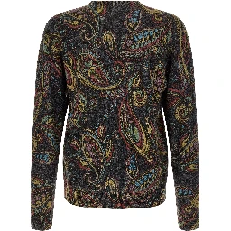 Multicolor Wool Cardigan