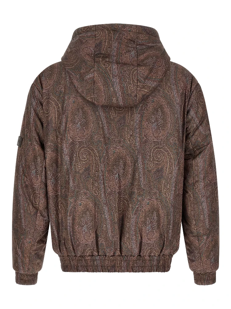Brown Polyester Bomber alternative