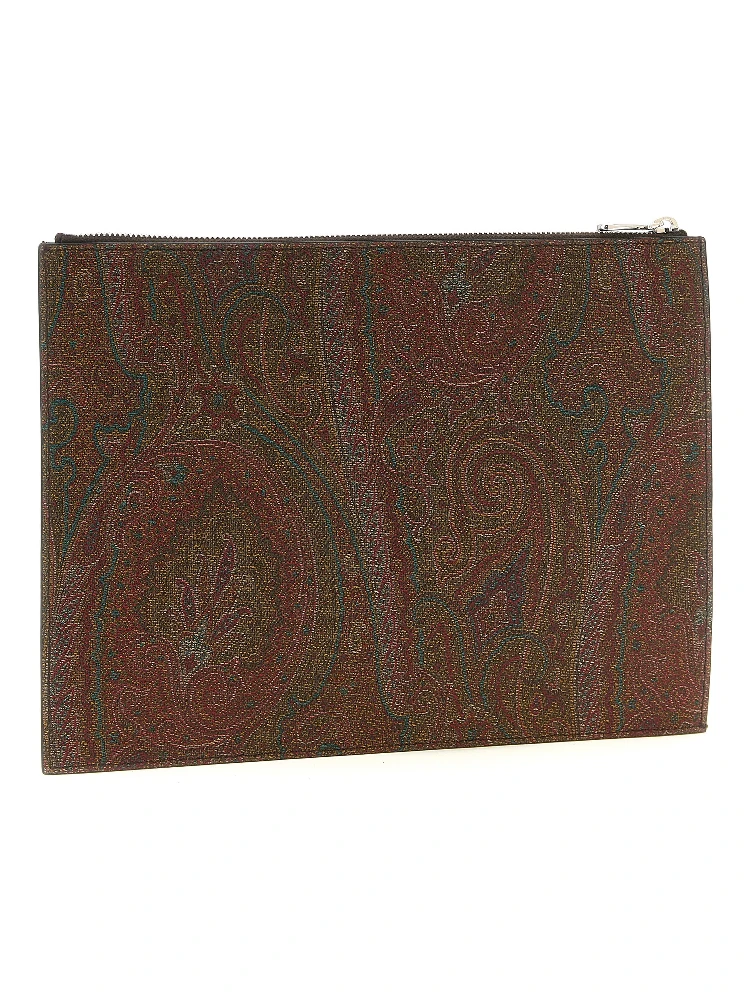 Brown Cotton Clutch Bag alternative