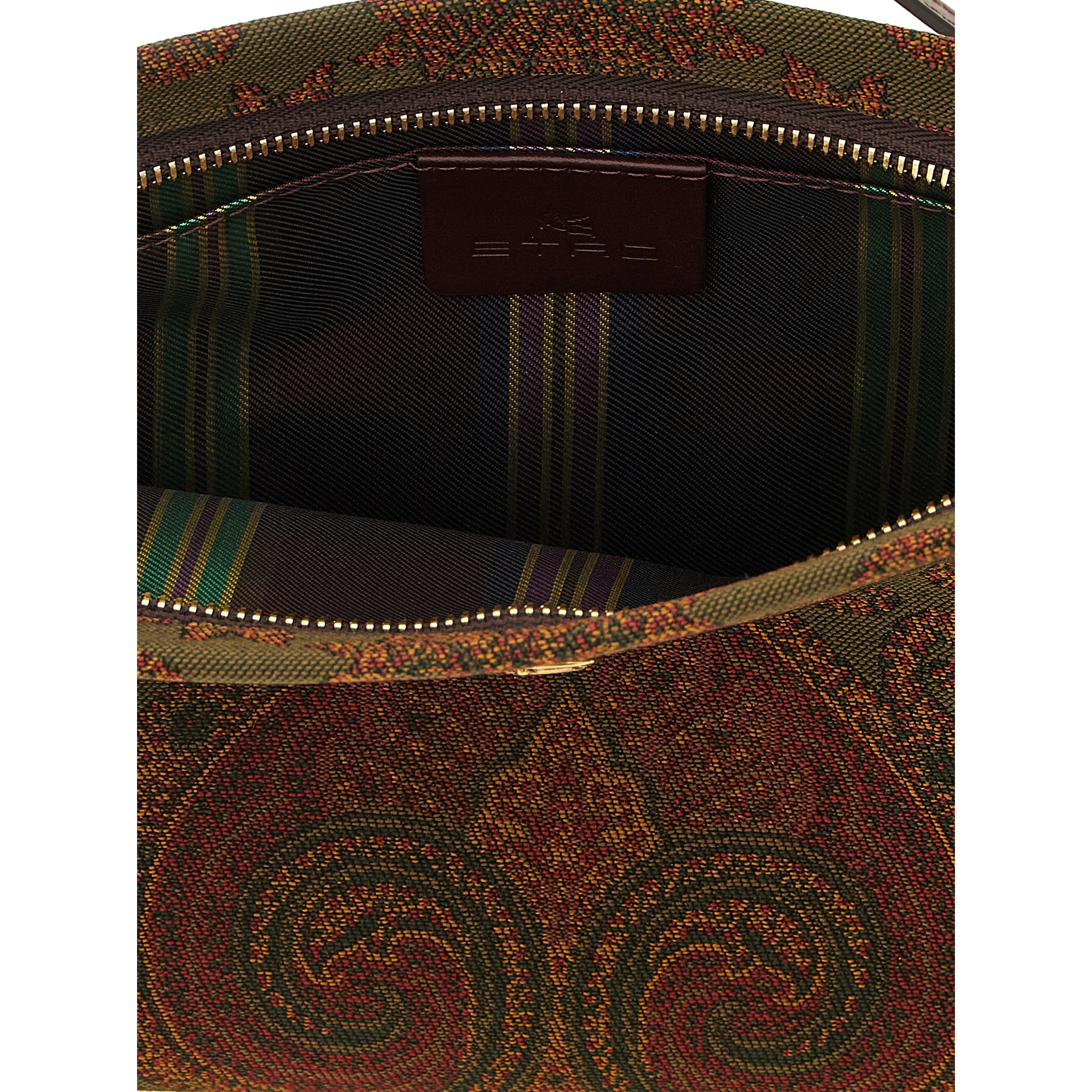 Multicolor Polyester Clutch Bag