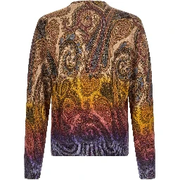 Multicolor Wool Cardigan