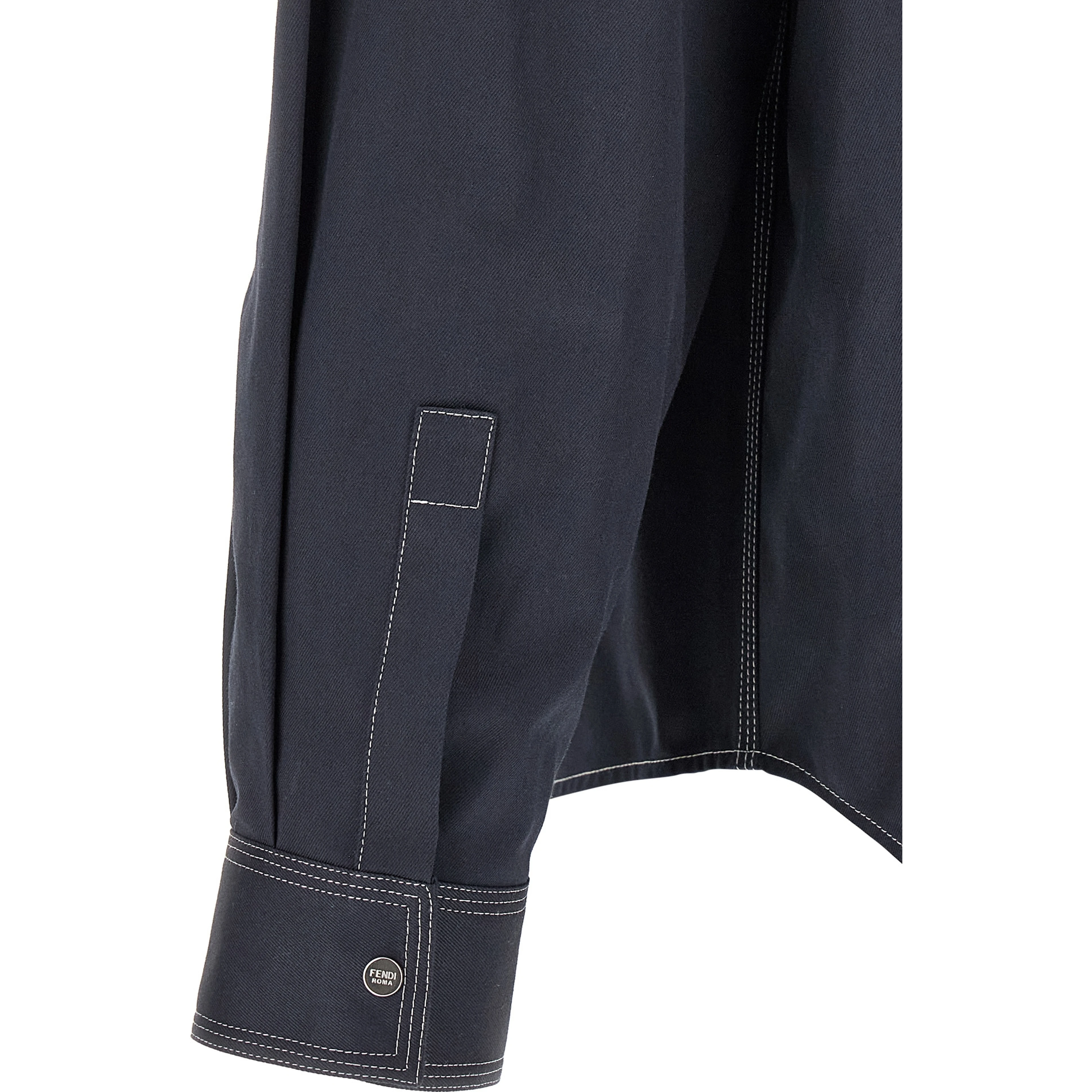 Blue Cotton Blouse