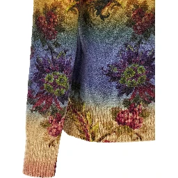 Multicolor Wool Cardigan