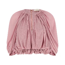 Multicolor Viscose Blouse