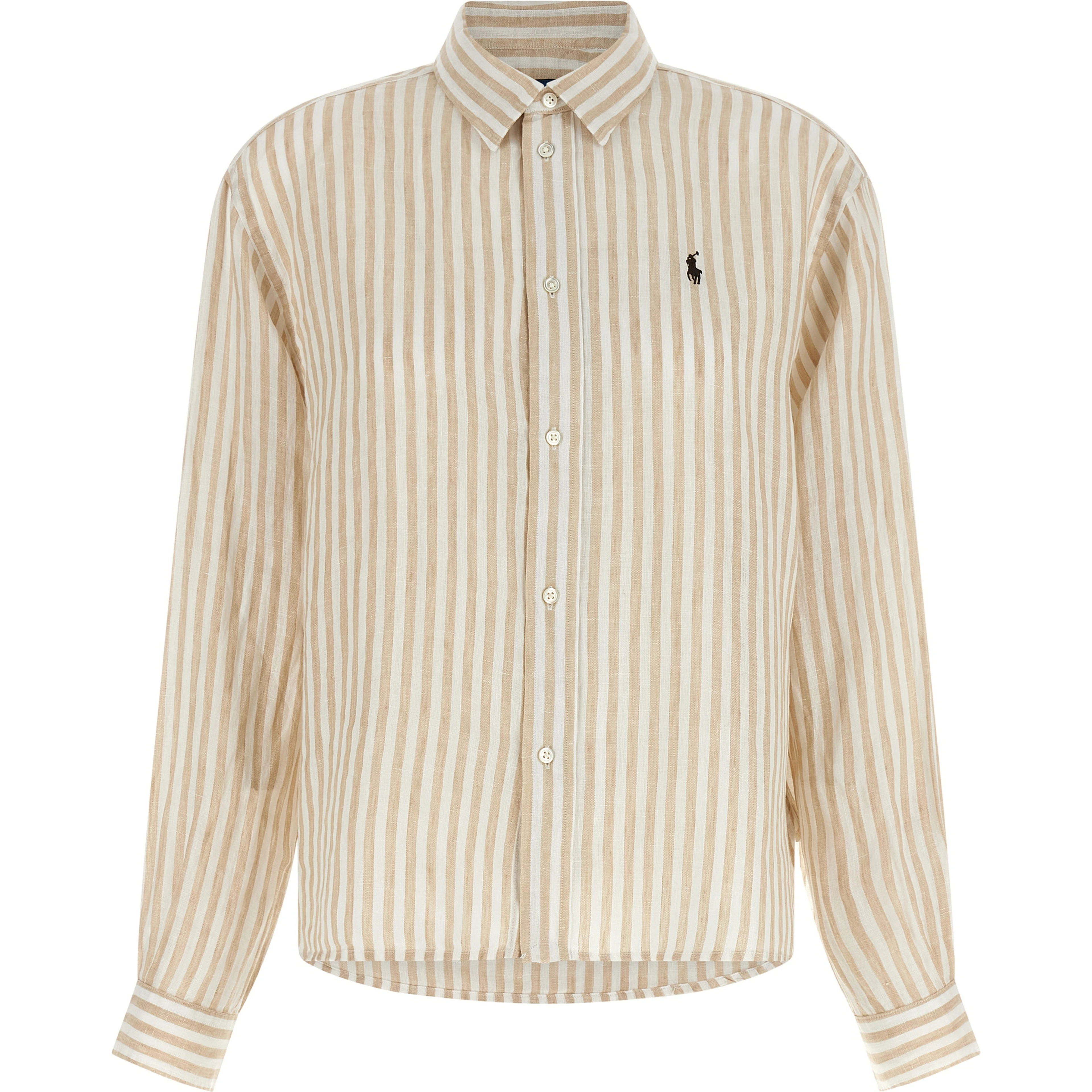 Beige Linen Blouse