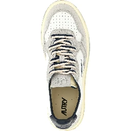 Multicolor Cowhide Athletic Sneakers