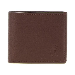 Brown Calfskin Leather Wallet