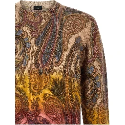 Multicolor Wool Cardigan