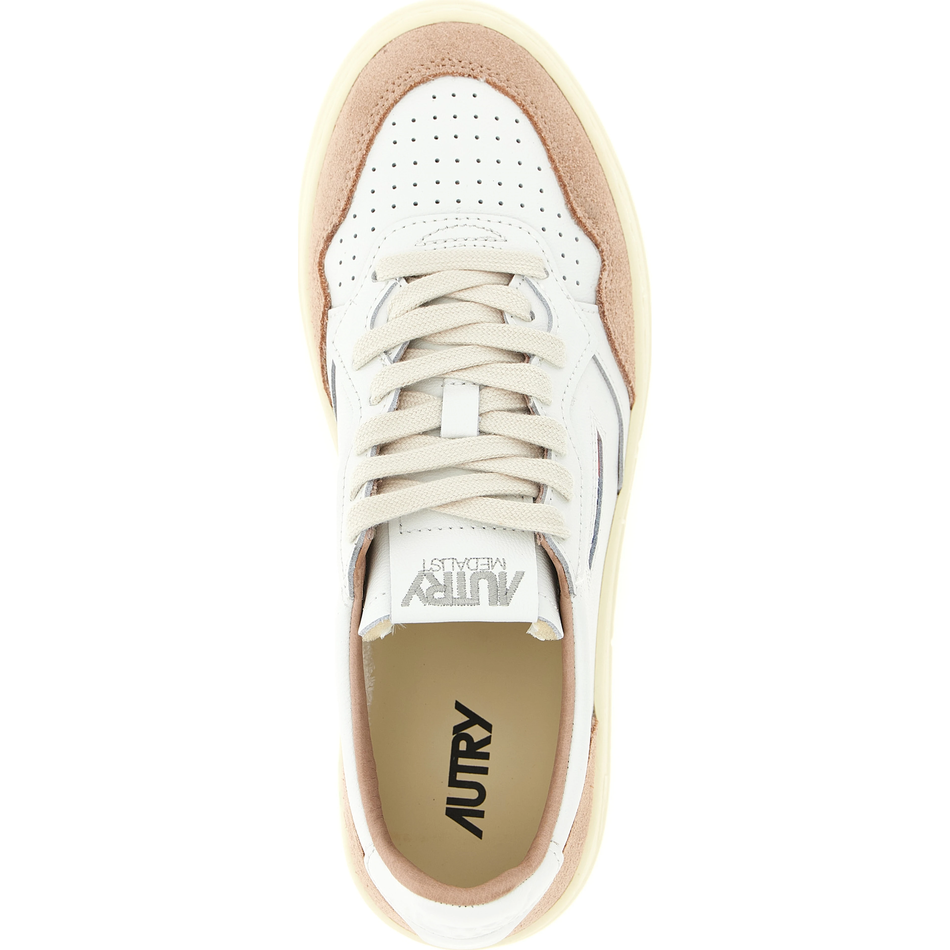 Multicolor Cowhide Low Top Sneakers