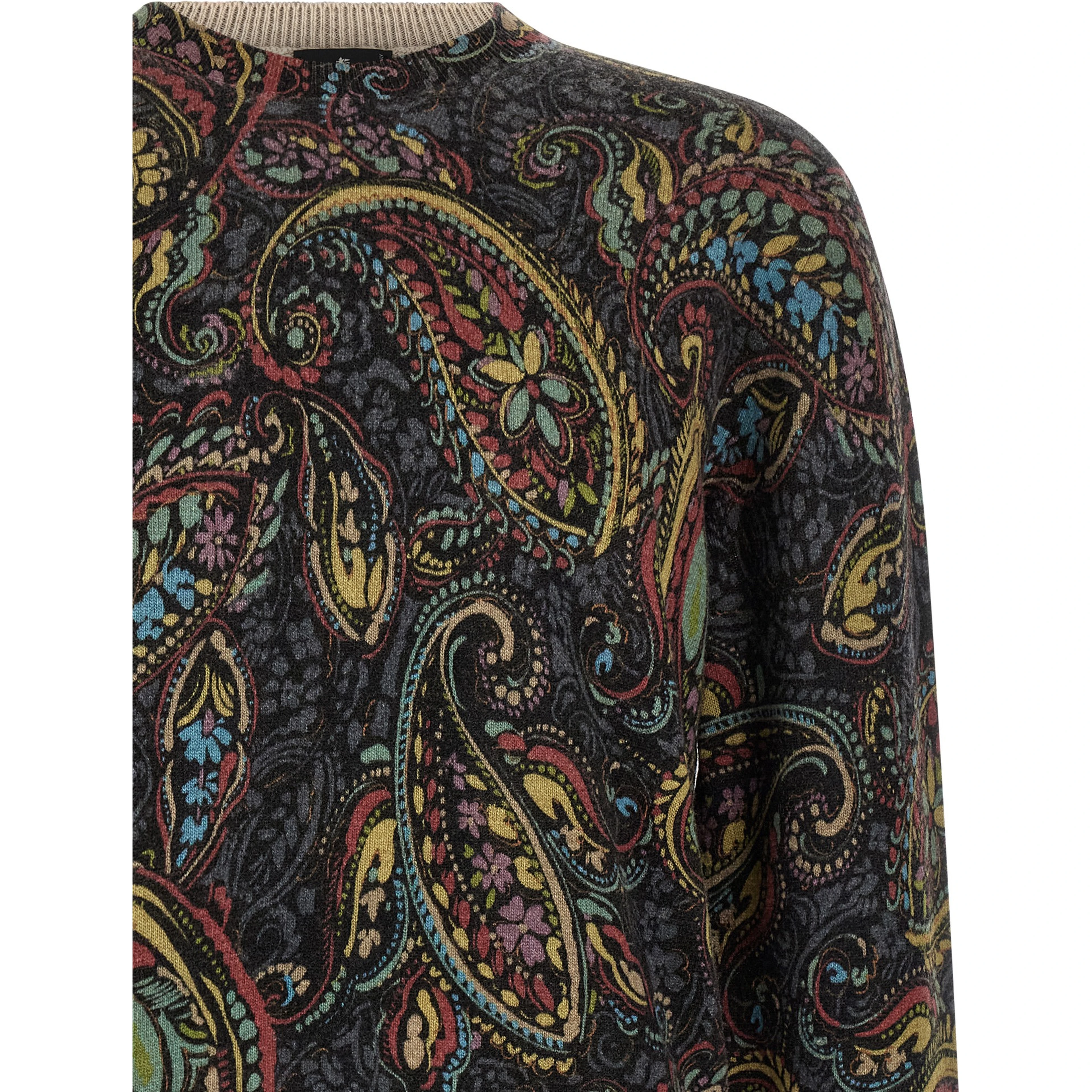 Multicolor Wool Cardigan