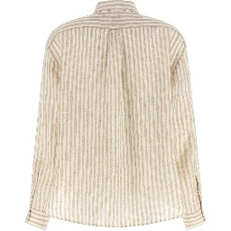 Beige Linen Blouse