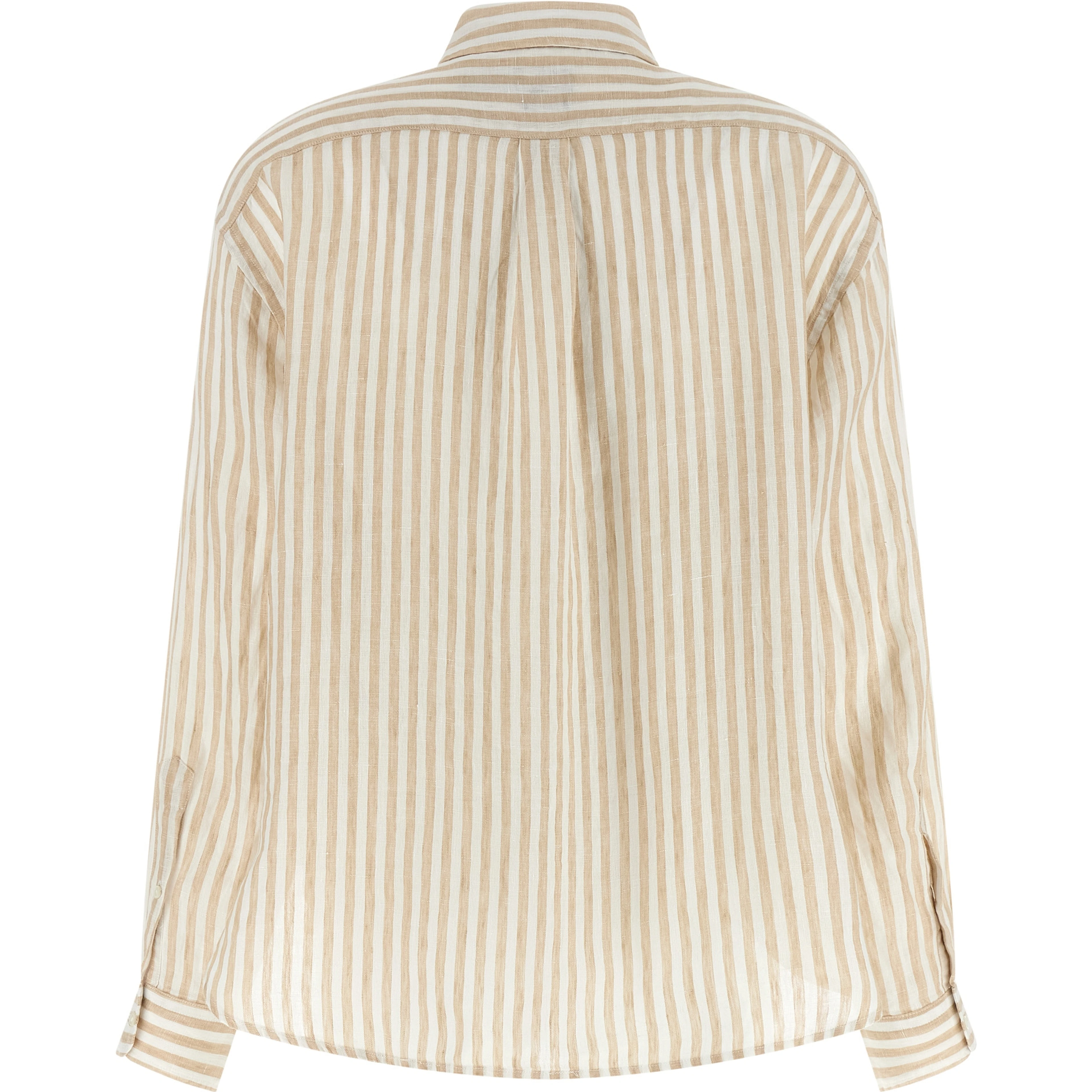 Beige Linen Blouse
