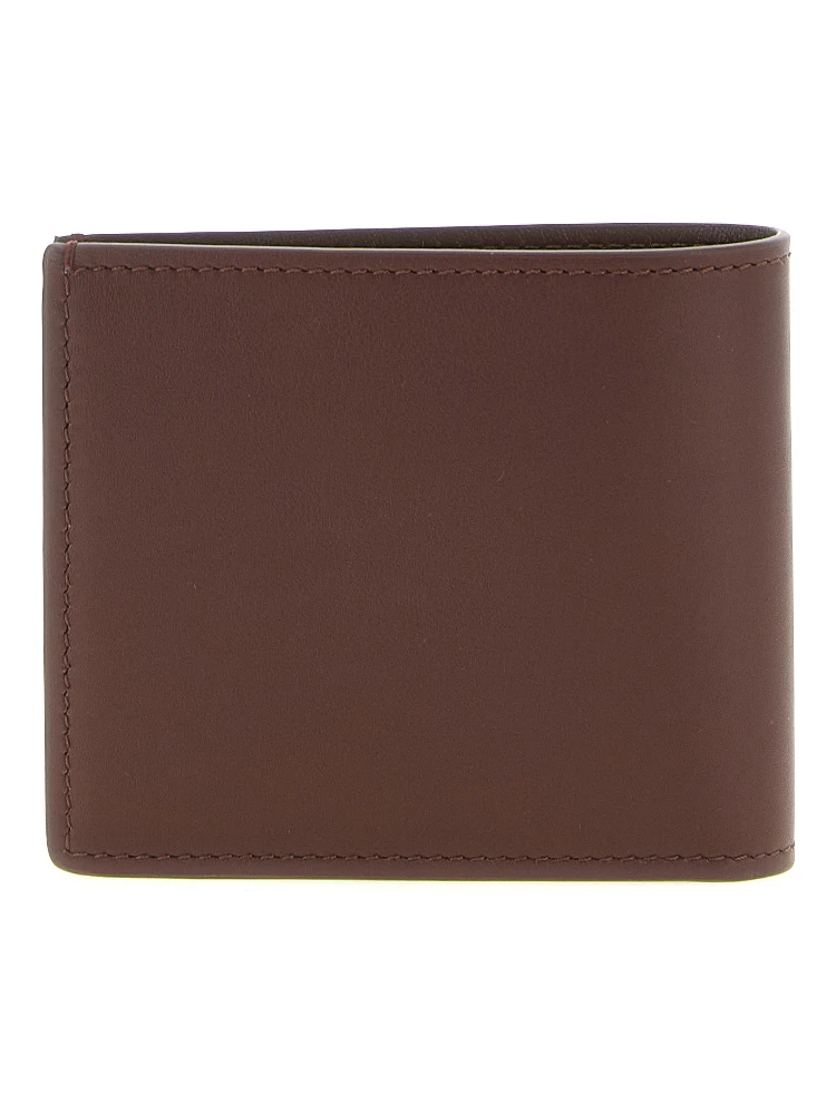 Brown Calfskin Leather Wallet alternative