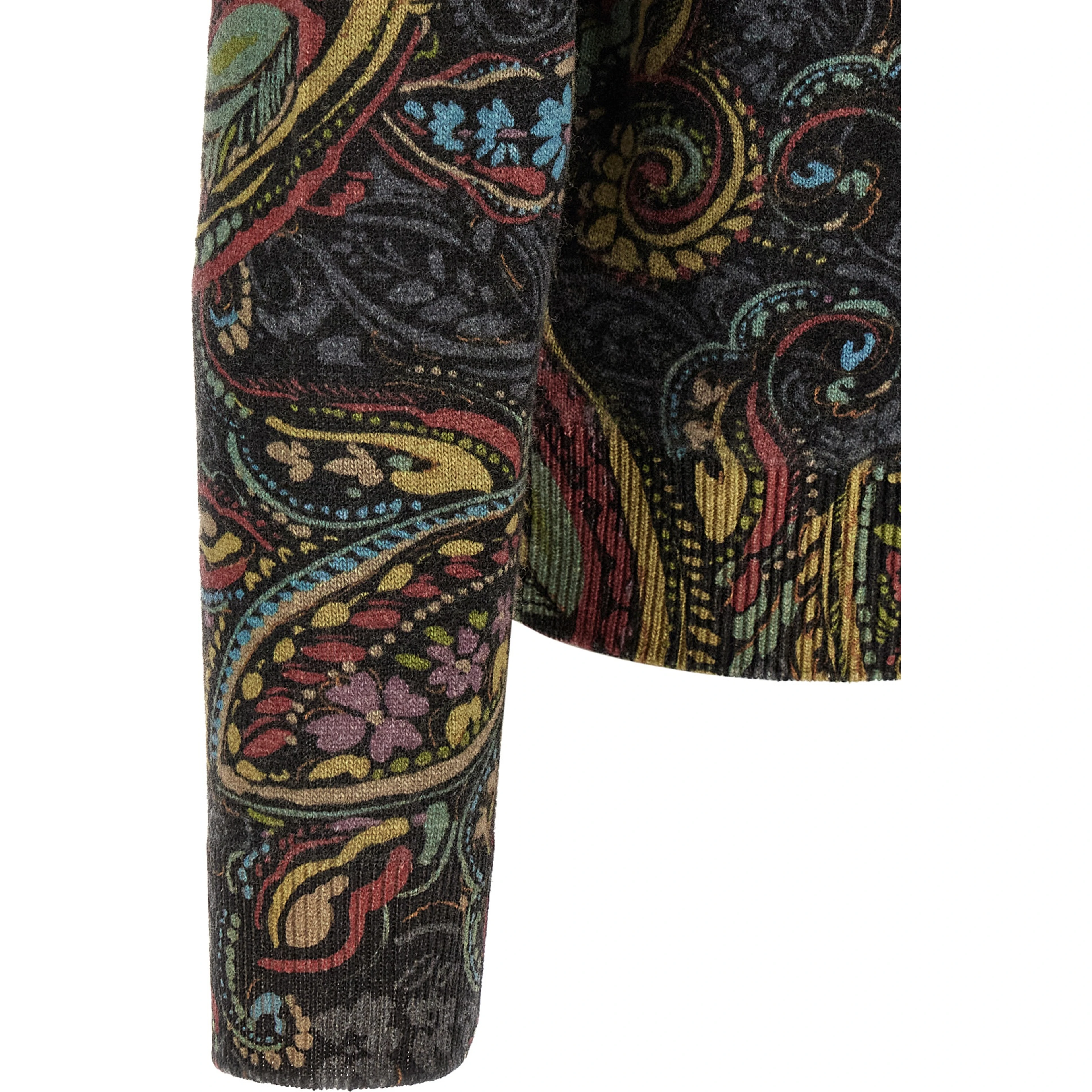 Multicolor Wool Cardigan