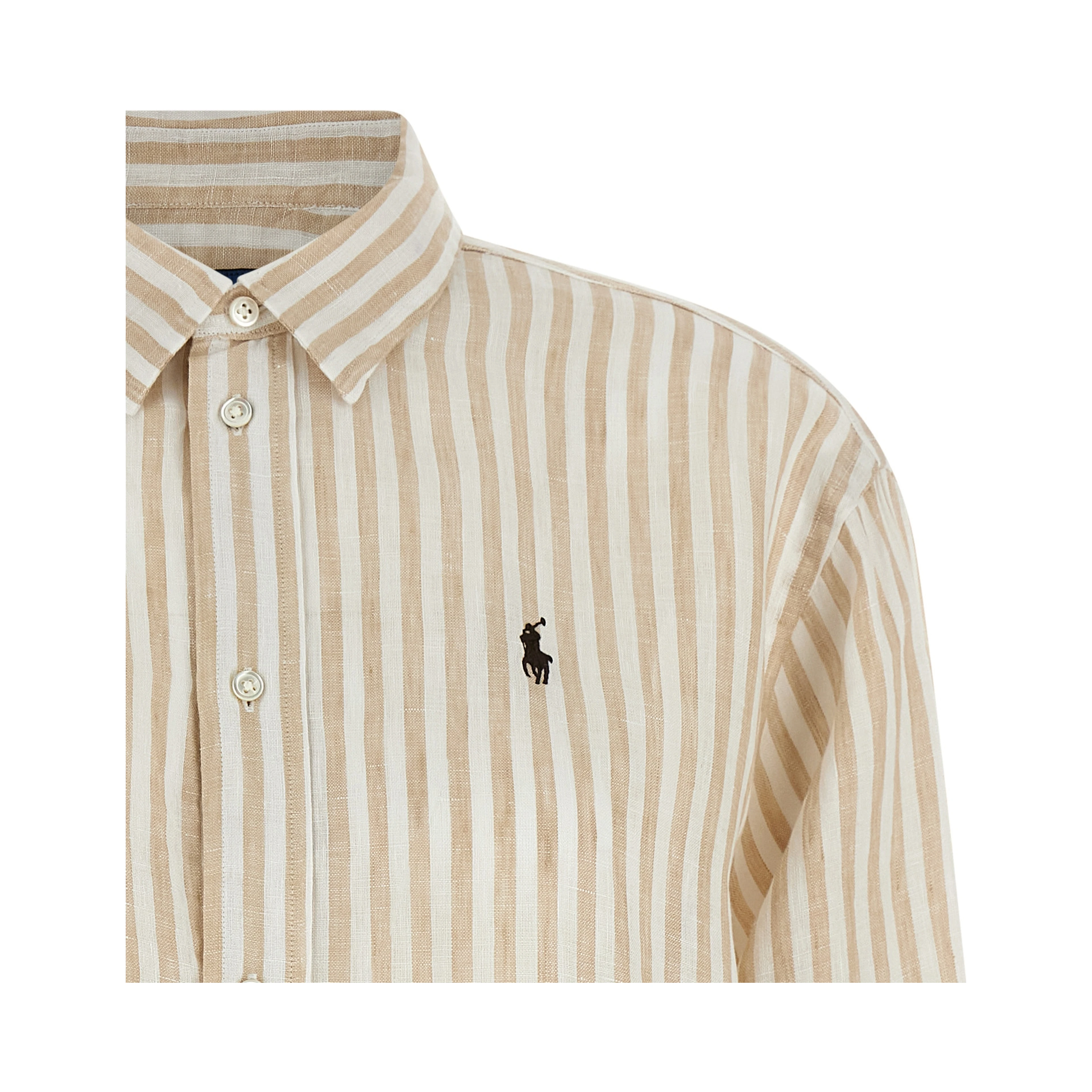 Beige Linen Blouse