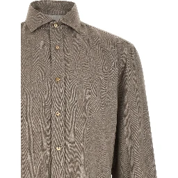 Gray Cotton Blouse