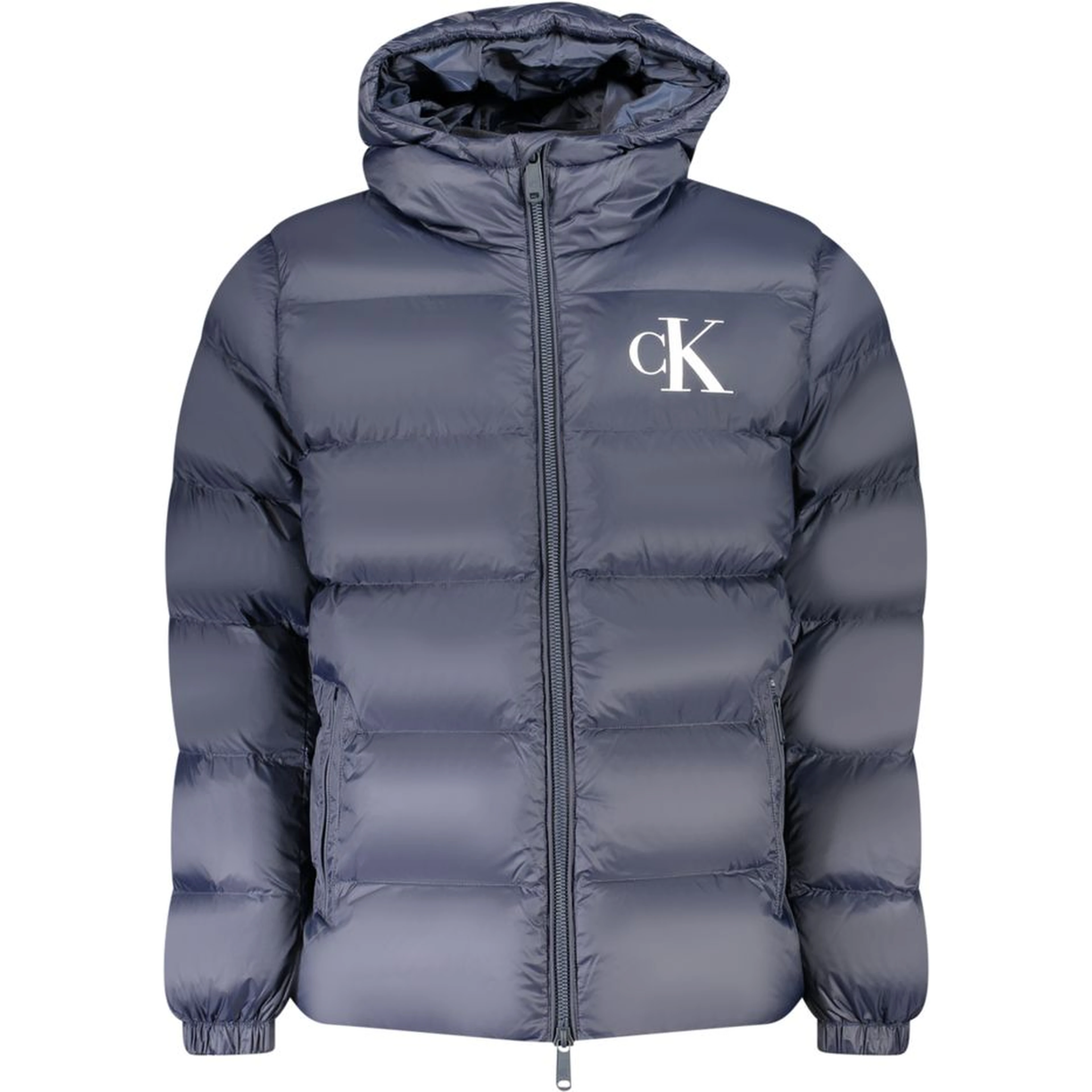 Blue Nylon Men's Jacket