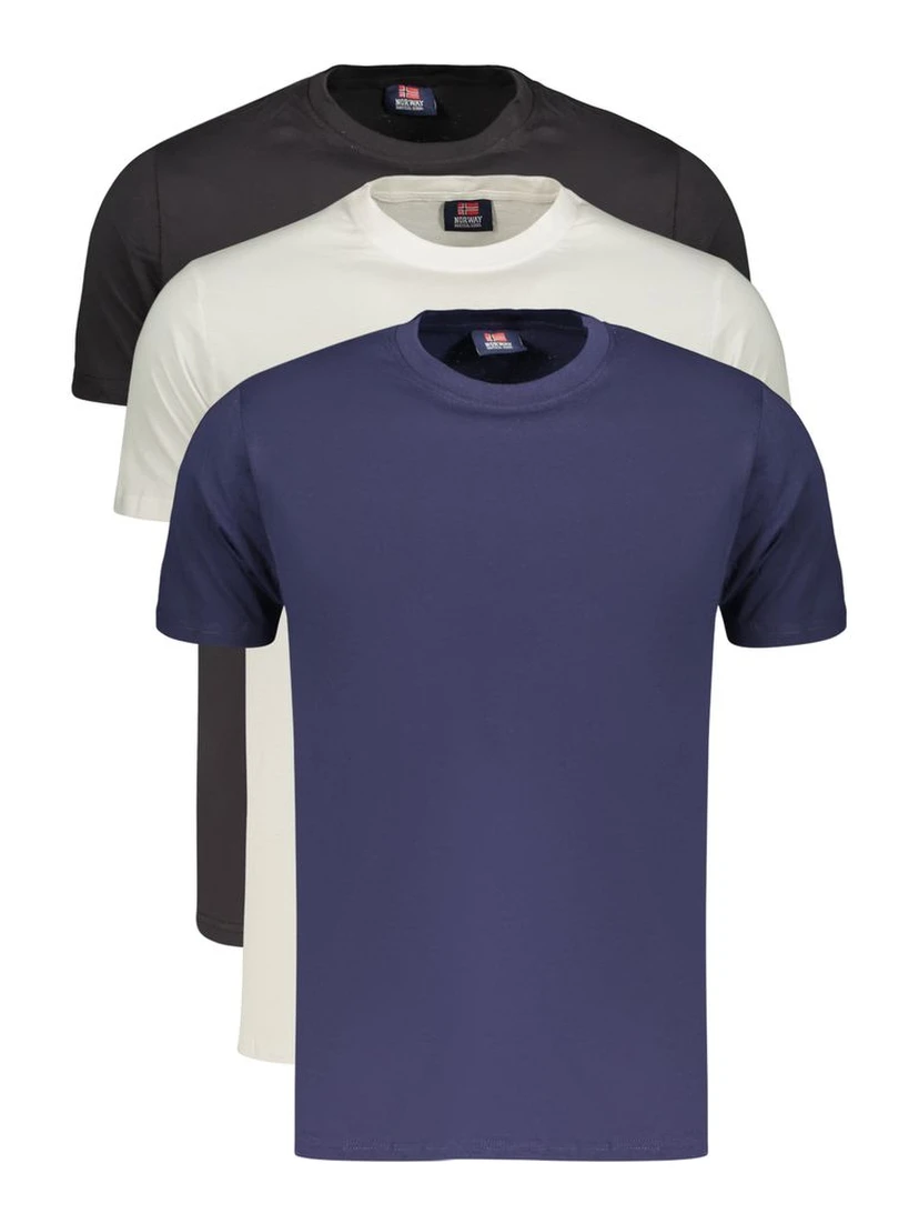 White Cotton Men's T-Shirt