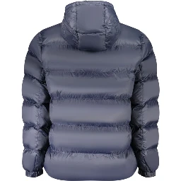Blue Nylon Men's Jacket