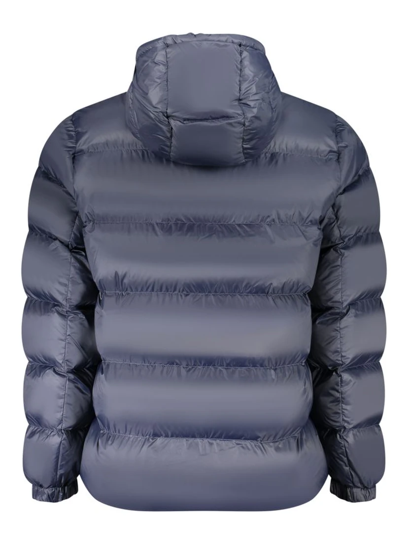 Blue Nylon Men's Jacket