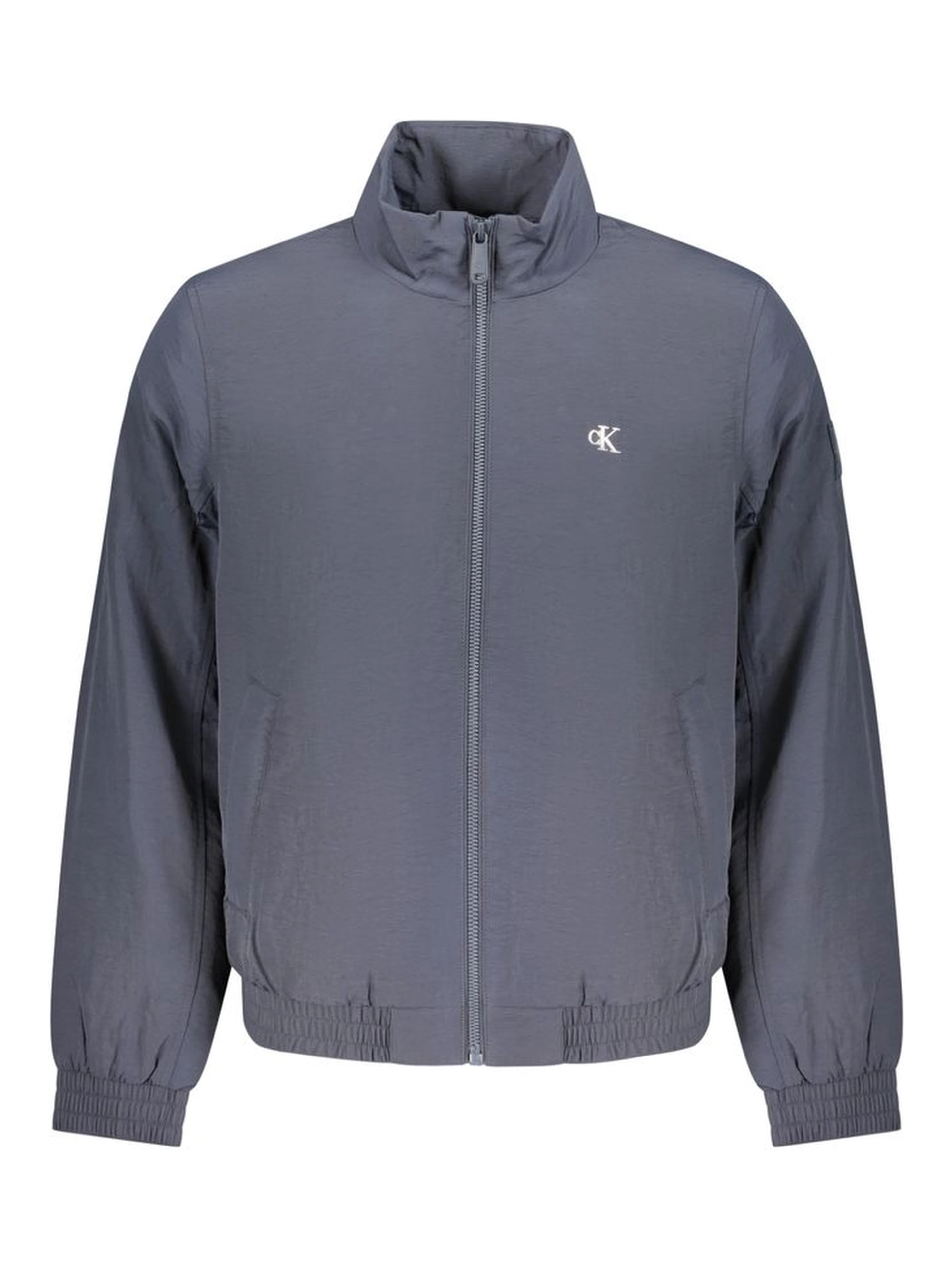 Blue Polyamide Men's Jacket