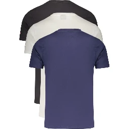 White Cotton Men's T-Shirt