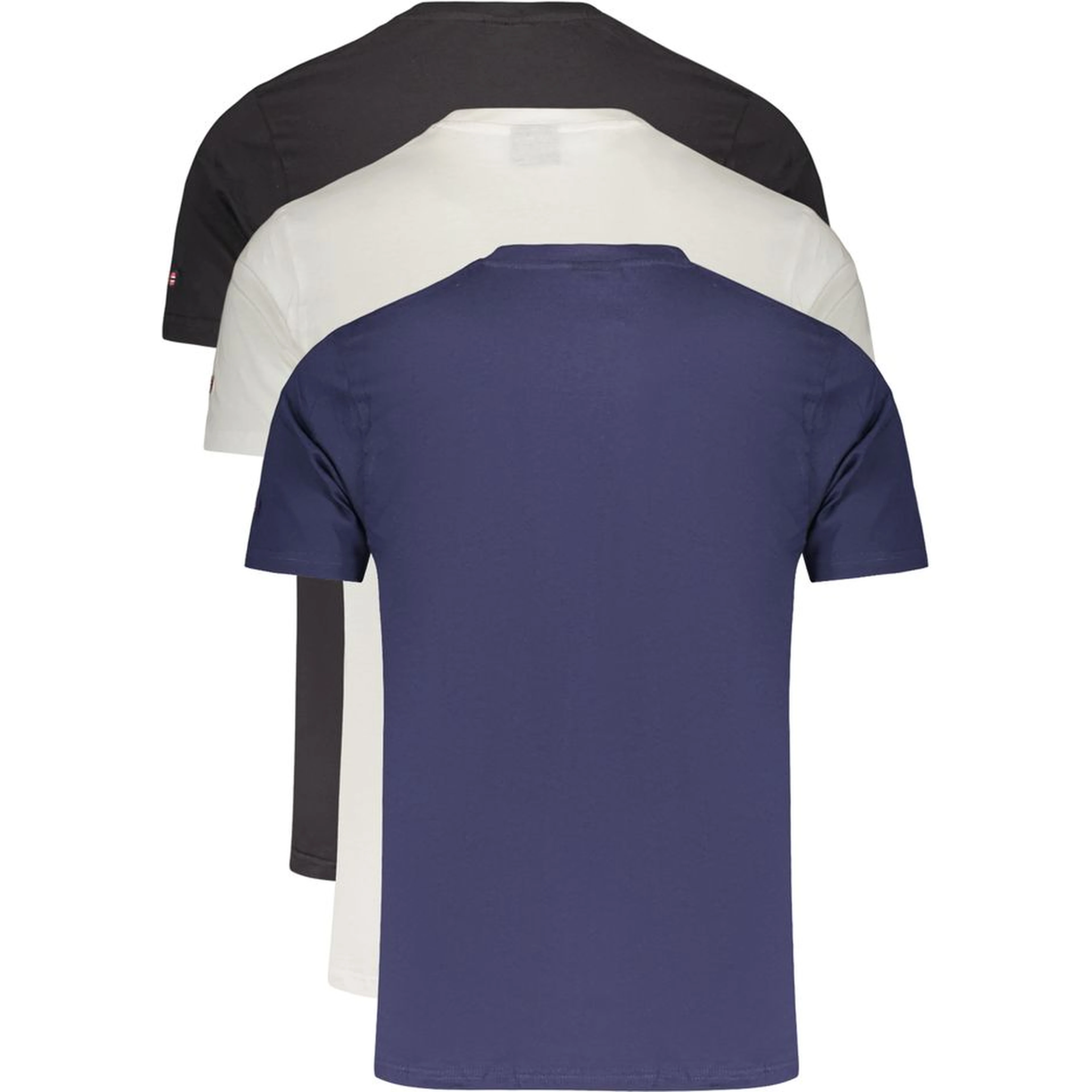 White Cotton Men's T-Shirt