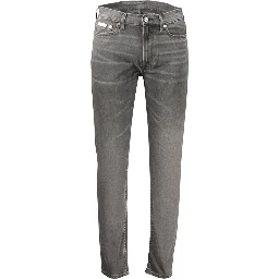 Black Cotton Men's Jeans