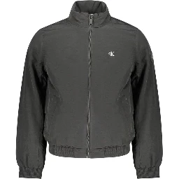 Black Poliammide Men's Jacket