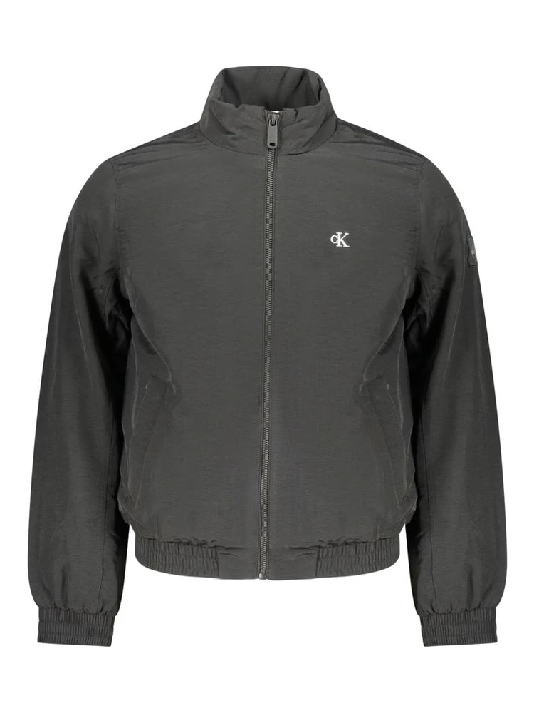 Black Poliammide Men's Jacket