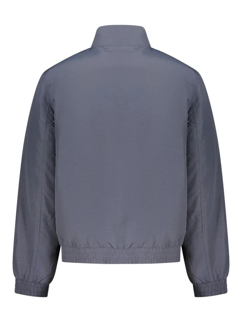 Blue Polyamide Men's Jacket