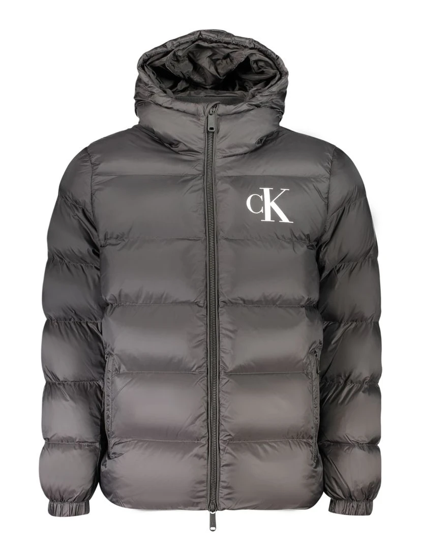 Black Nylon Men's Jacket