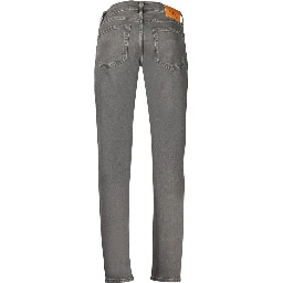 Black Cotton Men's Jeans