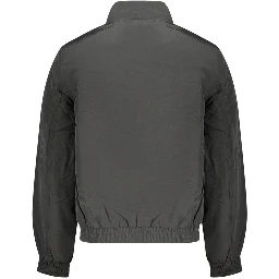 Black Poliammide Men's Jacket