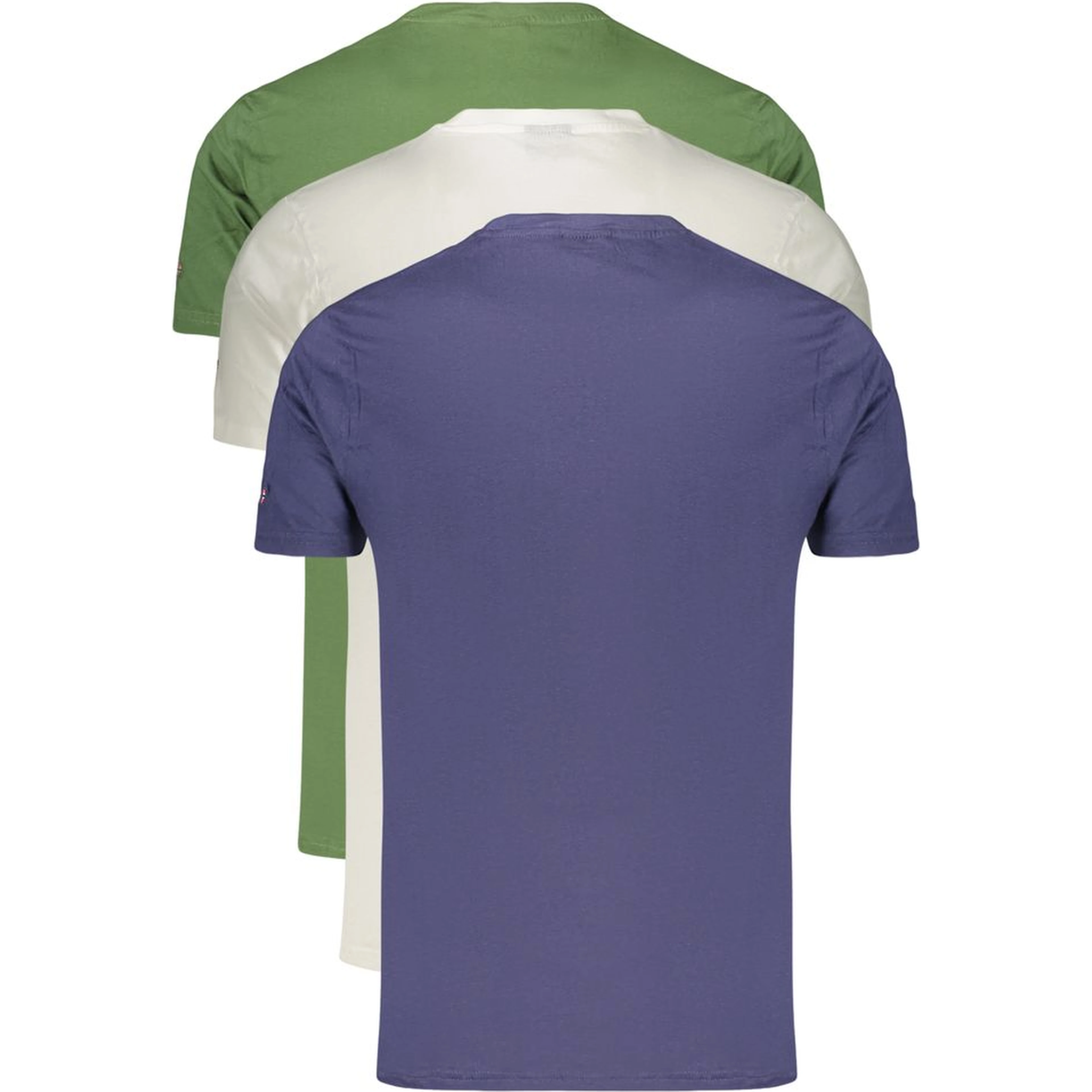 Green Cotton Men's T-Shirt