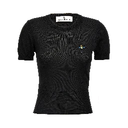Black Cotton T-Shirt