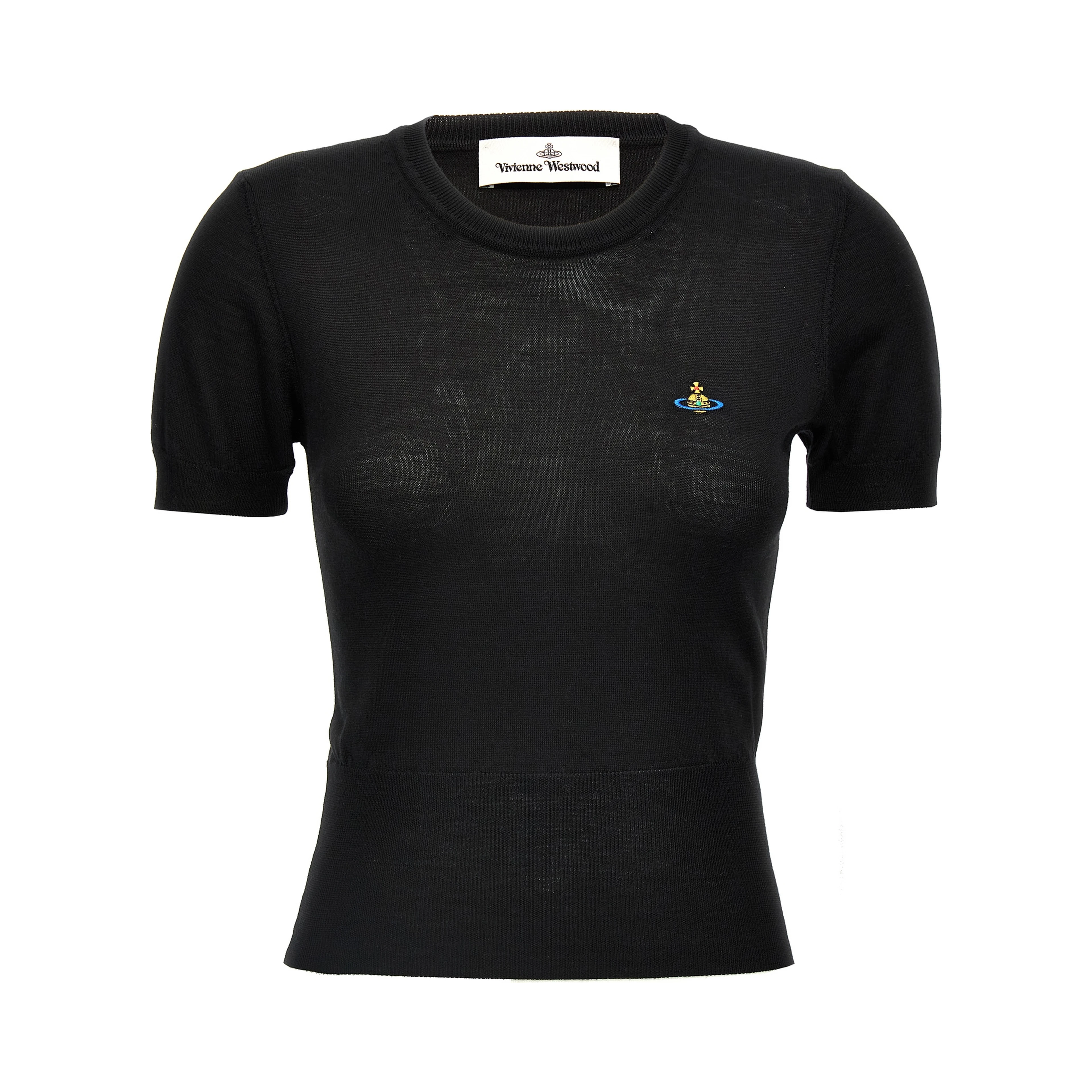 Black Cotton T-Shirt