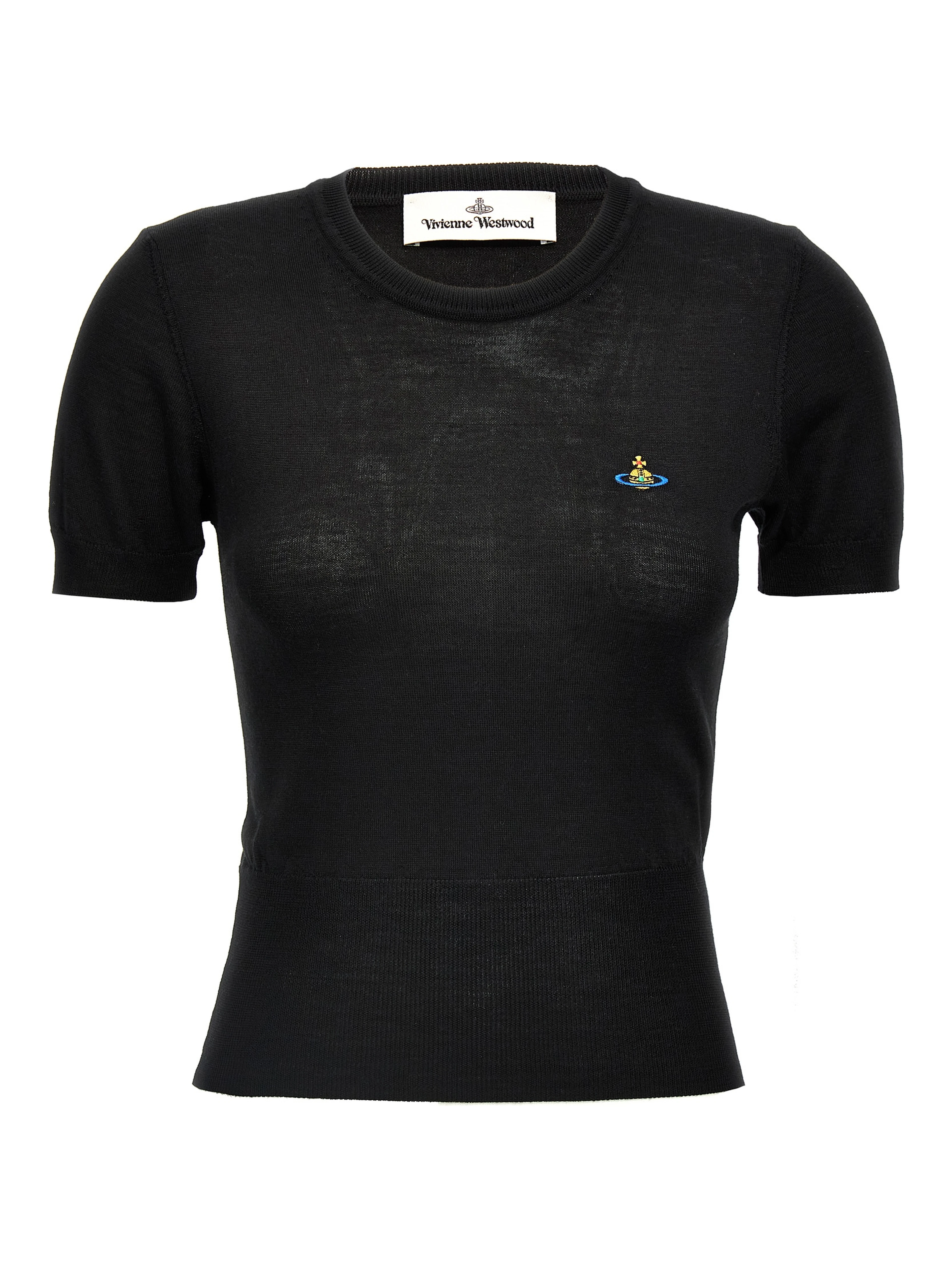 Black Cotton T-Shirt