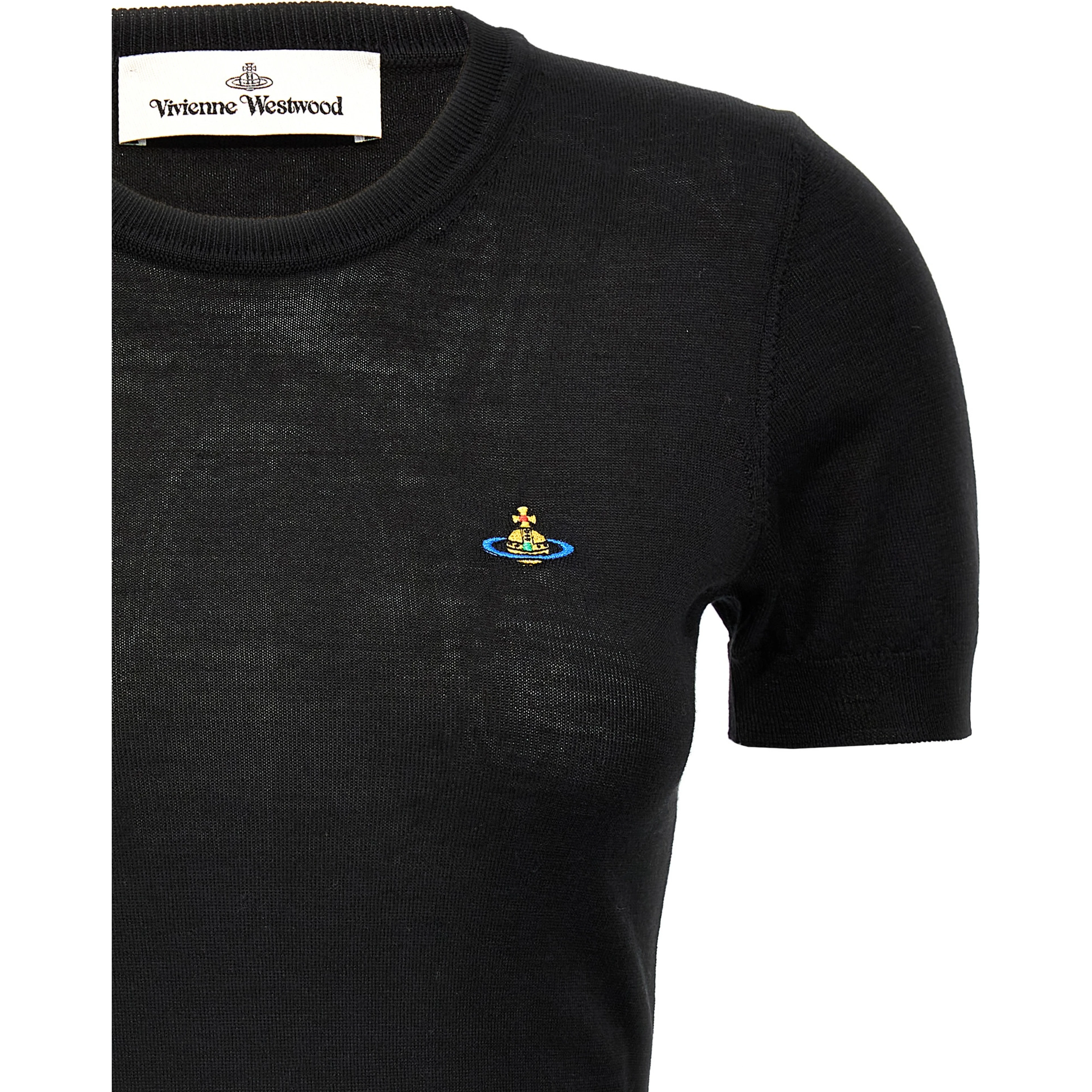 Black Cotton T-Shirt
