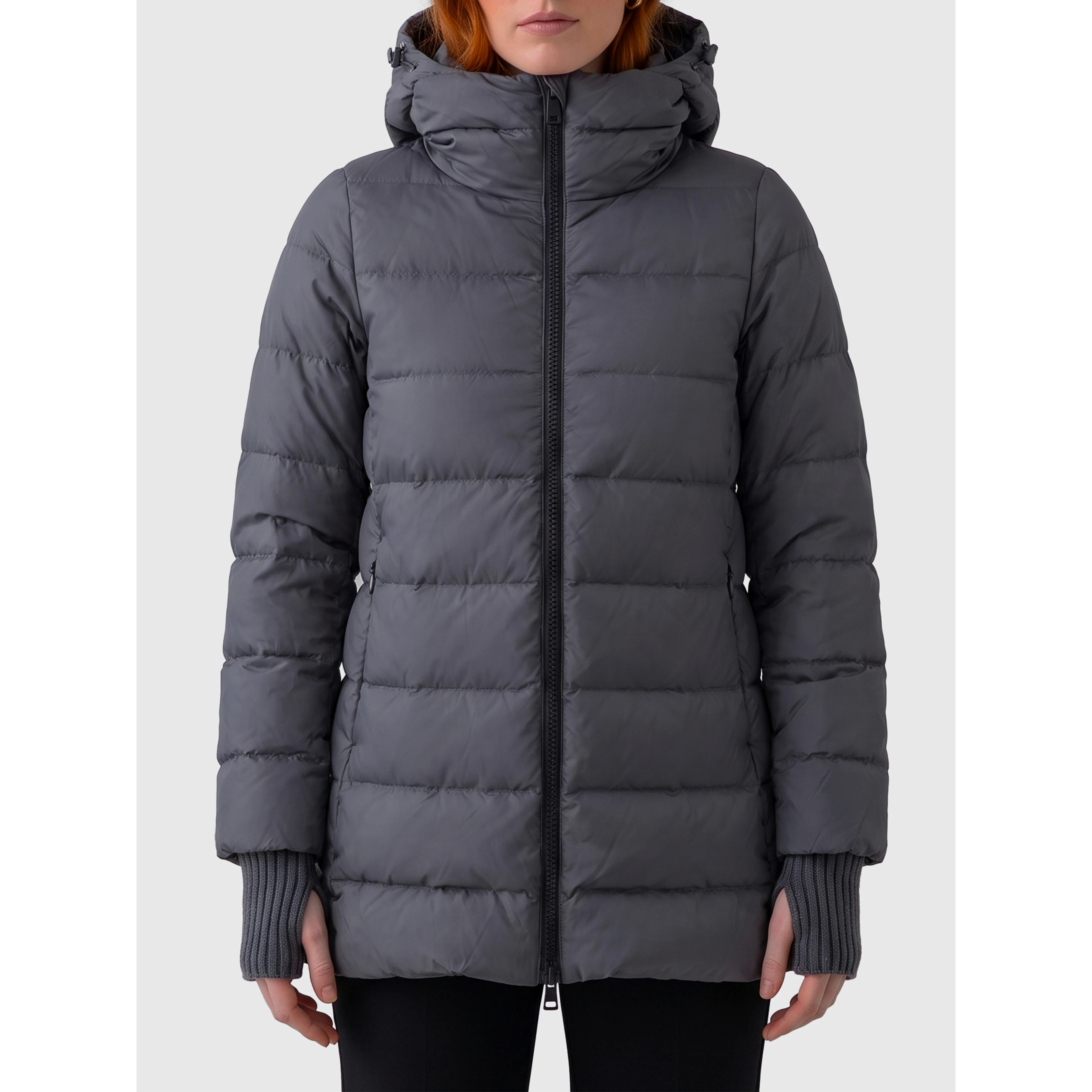 2-layer nylon puffer jacket